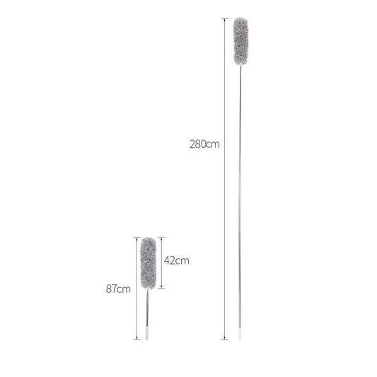 Plumero de limpieza extensible de microfibra
