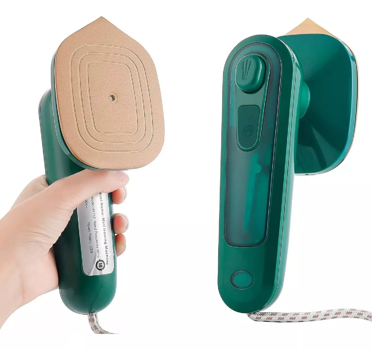 Mini Plancha Vapor De Ropa Viajera Porta